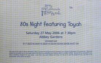 [ Bury St Edmunds Festival 2006 - Ticket ]