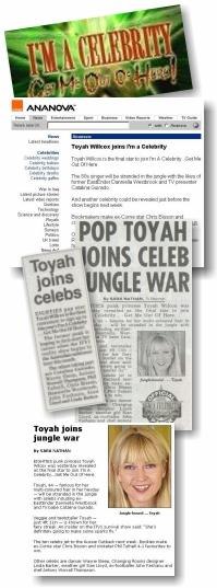 Toyah's a celebrity!!