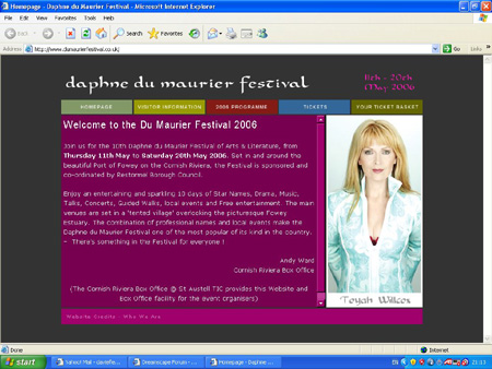 [ An Audience with Toyah Willcox - 11th May 2006 - Daphne Du Maurier Festival 2006 ]