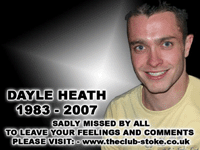 [ Dayle Heath - 1983 - 2007 ]
