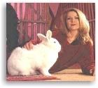 Toyah and bunny