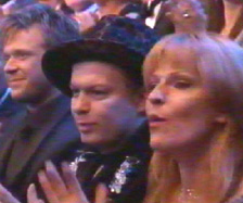 [ Toyah & John in 'Avenue Of Stars' audience ]