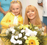 [ Toyah & flower girl ]