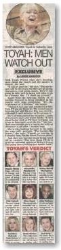 Sunday Mirror - 20th April 03
