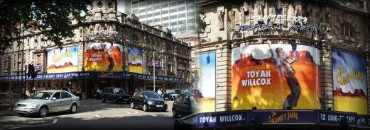 Calamity Jane @ Shaftesbury Theatre - Pics courtesy of John Shepherd