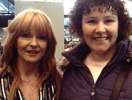 [ Toyah, with Laura, @ Collectormania ]