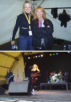 [ Toyah backstage @ Hastings ]