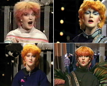 [ Toyah presenting Look Hear in 1981 ]