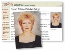 [ Toyah - Melody's patron ]