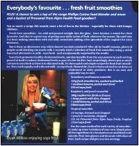 Toyah with her Soya!