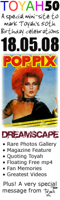 [ TOYAH50 - Dreamscape Mini-Site ]