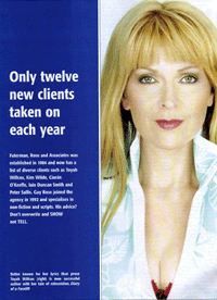 [ Toyah, in Writers' Forum - July 2006 ]